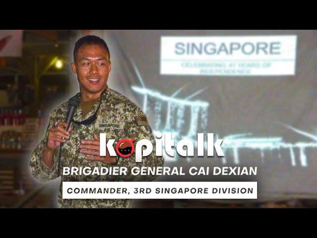 Kopitalk with Commander, 3rd Singapore Division class=