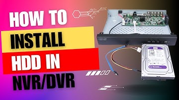 How to Install an HDD in an NVR/DVR | Step-by-Step Guide