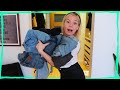 Trying On EVERY PAIR OF JEANS I Own (Spring Clean With Me)