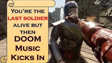 POV: the bard starts playing DOOM music