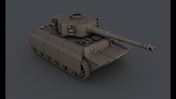 Maya 3D tank Tutorial  Part 01__01
