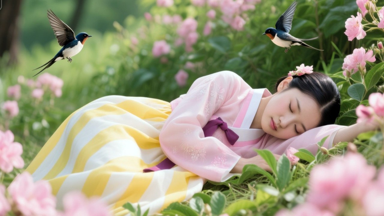 CALM NIGHT ROUTINE WITH SLEEP STREAM SNORING SOUND AND BRAIN RELAX MUSIC 🛏🎧🧠