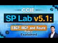 CCIE SP Lab v5.1: EBGP, IBGP, and Route Policy Explained