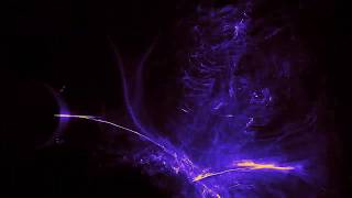 Energy Purple Flame Lighting Free Motion Background Video Footage