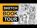 The Ugliest Books! 😂  Sketchbook Tour ✨