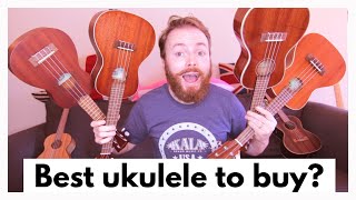 WHAT'S THE BEST UKULELE FOR A BEGINNER TO BUY?