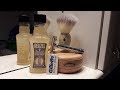 Бритье. D.R. Harris, Fatip Grande, Gillette Silver blue, Mühle synthetic brush, Reuzel. Shave review