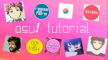 9 Way Youtuber Vs. // Peter Lambert - osu! tutorial // 1,000 Subscriber Special