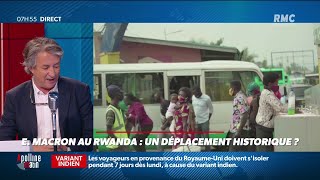 Emmanuel Macron est au Rwanda