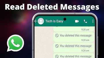 How to Read Deleted WhatsApp Messages (Without ANY App)