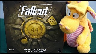 In this unboxing of fallout: new california, niramas takes a look at
what's the box expansion while drako watches with his focused (!)
eyes! playth...