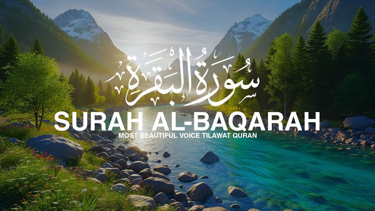 Surah Al-Baqarah Full | Peaceful Quran Recitation for Protection, Barakah & Positive Energy