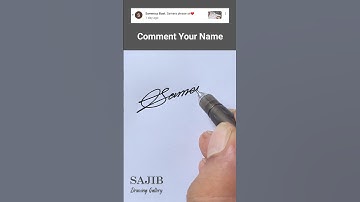 Share this video & Comment your name #signature_style