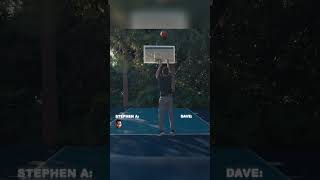 Stephen A. Smith Vs. Dave Rubin in Free Throw Shootout
