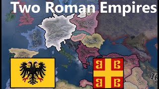 What If The HRE And Byzantine Empire Exists in 1936? Hoi4 timlapse