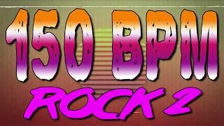 150 BPM - Rock 2 - 4/4 Drum Track - Metronome - Drum Beat