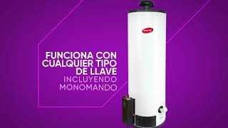 Calentador de Agua Instantáneo IUSA Enerhit 06LT BL 1 Servicio Gas Natural