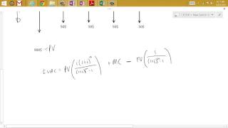 Equivalent Uniform Annual Cost Youtube
