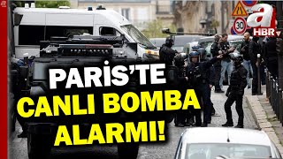 SON DAKİKA!🚨 Fransa'nın Başkenti Paris'teki İran Konsolosluğu'nda Canlı Bomba Alarmı!  | A Haber Resimi