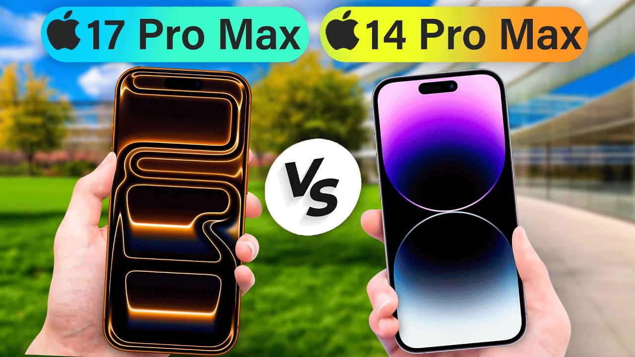 iPhone 17 Pro Max Vs iPhone 14 Pro Max - REVIEW OF SPECS!