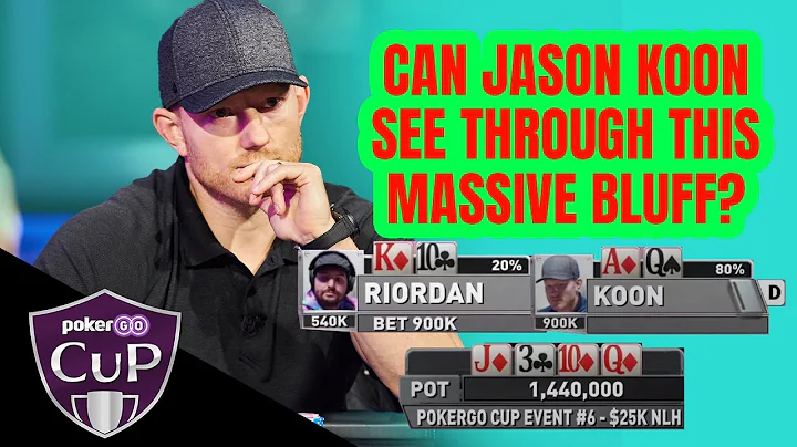 Jason Koon Gets Bluffed! Can He Figure It Out?