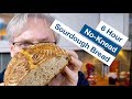🔵 6 Hour Sourdough No-Knead Bread Artisan Dutch Oven Bread Recipe
