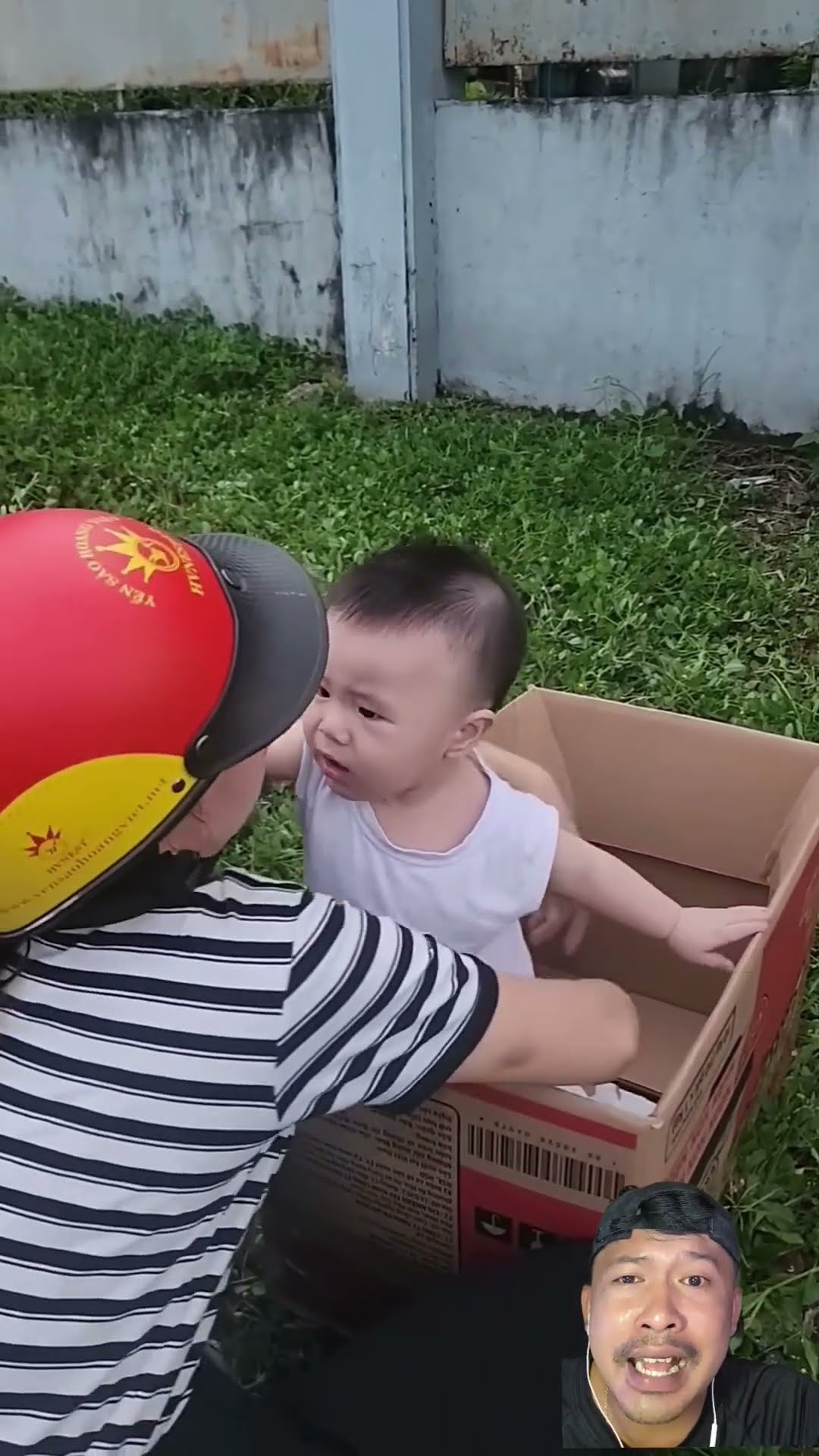 NEMU BAYI DALAM KARDUS ?❤️  #funny #comedy #dubbing