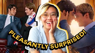 "Red, White, & Royal Blue" is a corny, low-budget movie that is ACTUALLY GOOD??? *Movie Reaction*