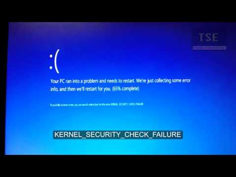 مشکل BlueScreen و خطای Kernel_securety - 91