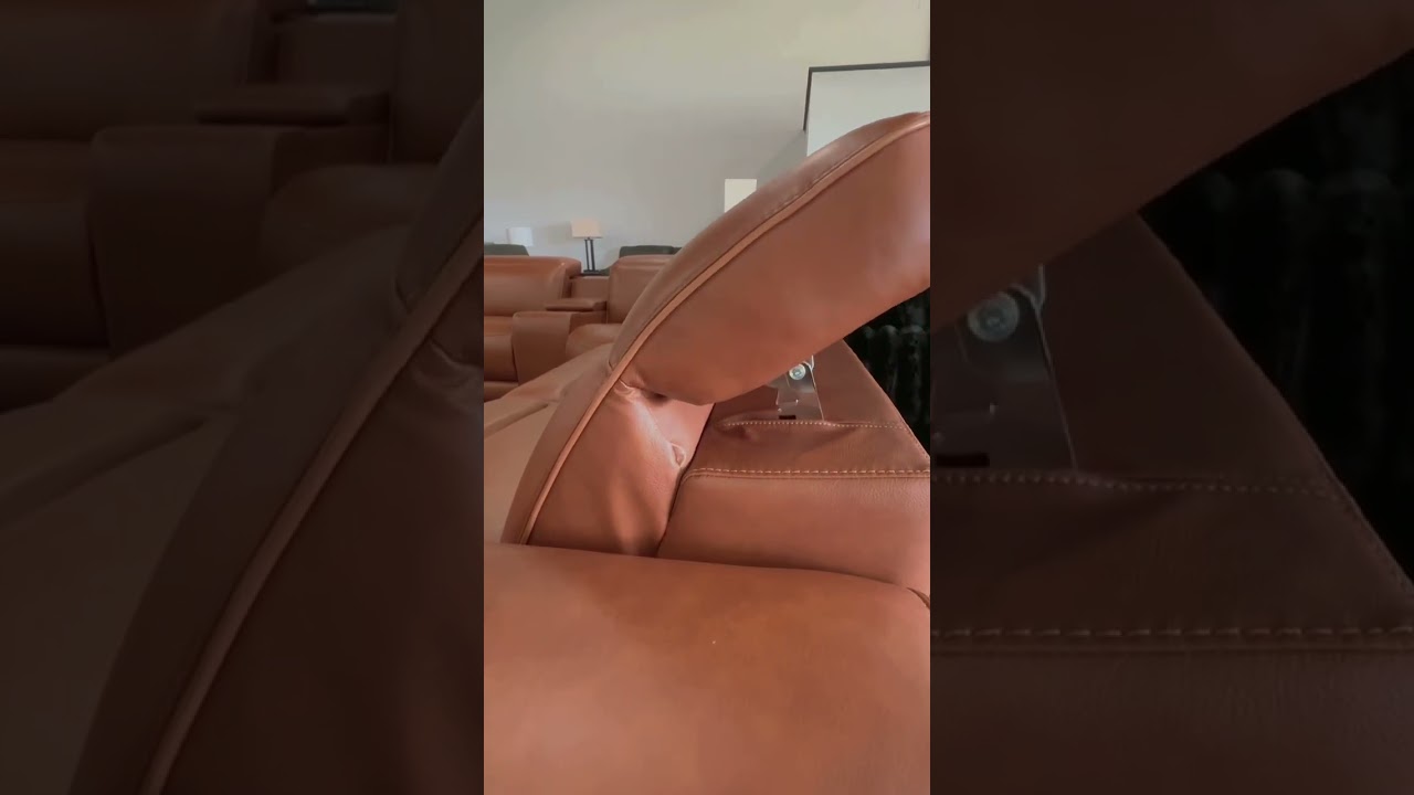 Monaco Reclining Leather Sofa | Zuri Furniture