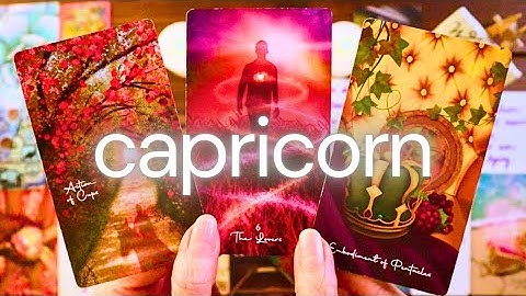CAPRICORN!! IF YOU THINK THIS PERSON IS OVER YOU, THINK AGAIN!! ❤️ LOVE TAROT