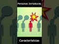 #shorts Personas Inmaduras Características