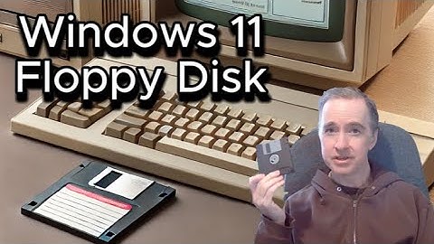 Can you use a 3.5 Floppy Disk in Windows 11?