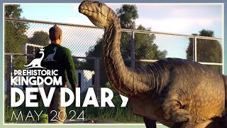 MAJOR Staffing Updates & New Dinosaurs! | May Dev Diary | Prehistoric Kingdom Early Access