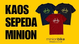 Kaos Sepeda Minion - Minion Bike - Kaos Sepeda Keren