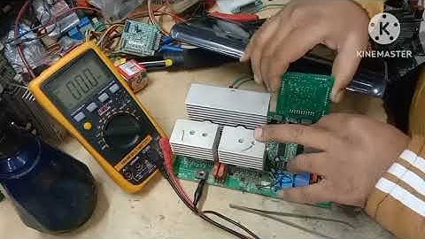 Luminous ZELIO 1100va Mosfet driver ic and control card is bad, how to fix it, complete information