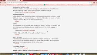 How to search the JSTOR database