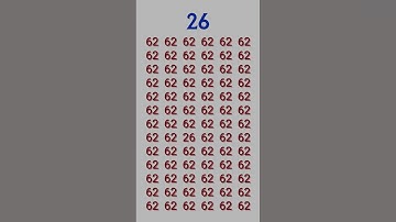 can you find 26 in 5 seconds? #wordpuzzlegame #game #mathematics #mindbendingquiz #puzzle