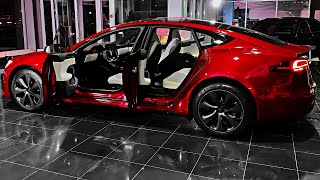 2024 Tesla Model S Plaid - รายละเอียดภายในและภายนอก (ซีดานที่ยอดเยี่ยม)