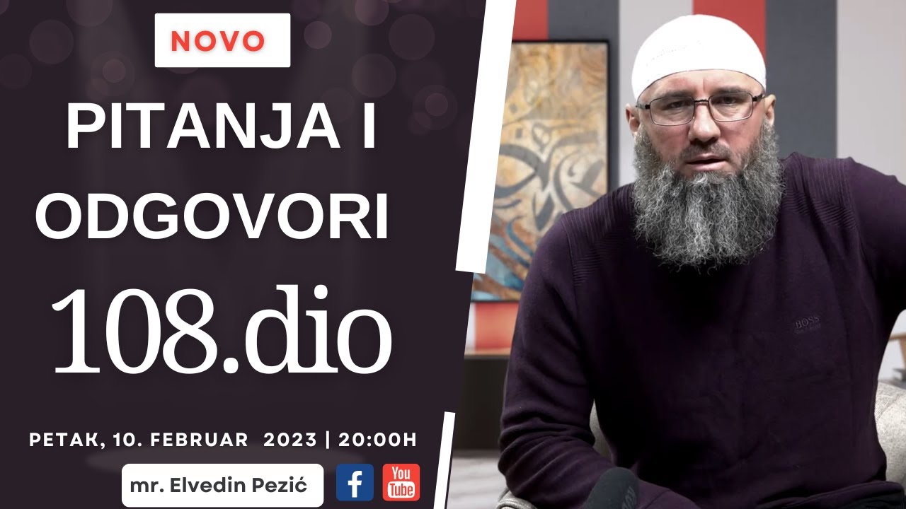 Pitanja i odgovori 108.dio_mr. Elvedin Pezić