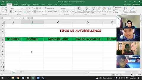 Excel Tipos de Punteros y Autorellenos