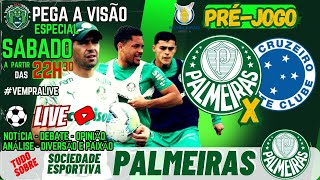 🚨#AOVIVO -LIVE ESPECIAL DE SÁBADO: PRÉ-JOGO PAL X CRU | JOGOS DECISIVOS | NOTÍCIAS DO VERDÃO