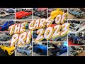 The cars of pri performance racing industry show 2023  muscle drag  drive drift protouring