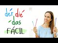 Cómo reconocer el género de las palabras en alemán más fácilmente: der, die, das Tipps