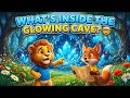 🦊 Finn Fox & Leo Lion: The Mystery of the Glowing Cave! 🦁✨ Kids Adventure Cartoon #FinnFox #LeoLion