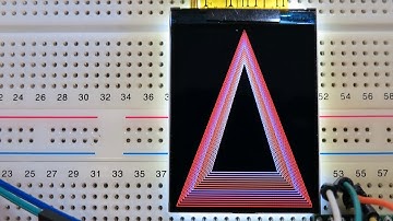 LCD Module Comparison (Driver ST7735, ST7789, ILI9341)