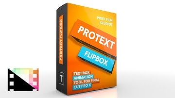 ProText FlipBox - 3D Text Box Tool for Final Cut Pro X - Pixel Film Studios