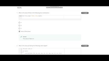 C for Everyone: Structured Programming /Week 1/coursera quiz answers/ coursera