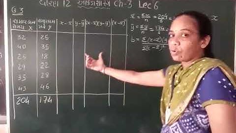 std 12 stat ch3 Lec6 SHREEMAD DAYANAND KANYA VIDYALAY