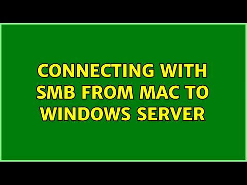 connect to server mac smb connect to server mac smb